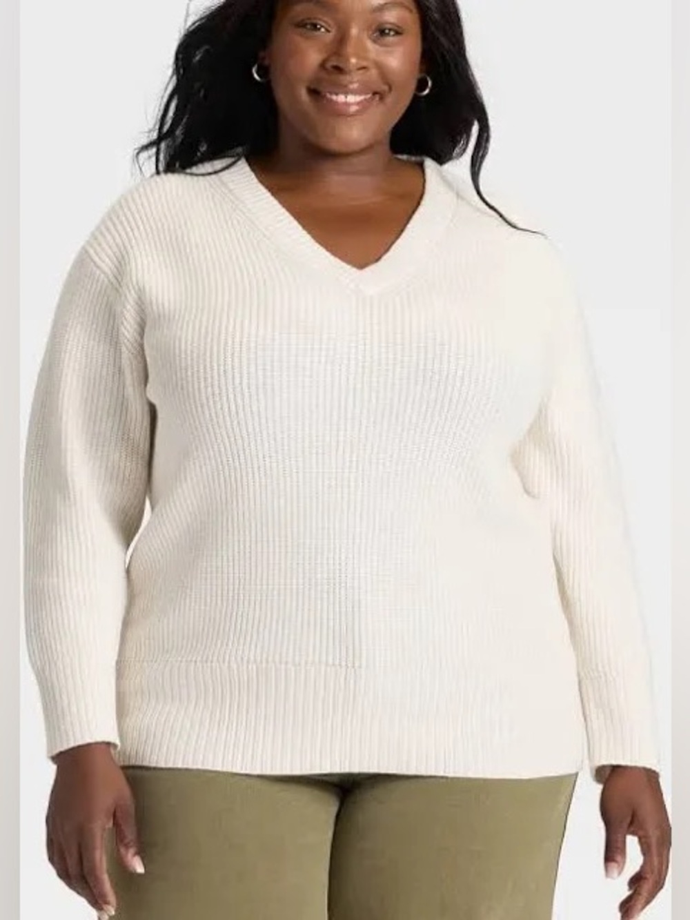 Ava & Viv V-Neck Sweater